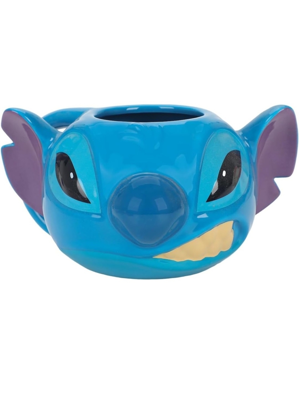 Bioworld Stitch Ceramic Character Mug - Blue